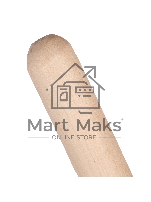 Лопата для уборки снега пластиковая, 380х385х1420 мм, оцинк. планка, деревянный черенок Россия