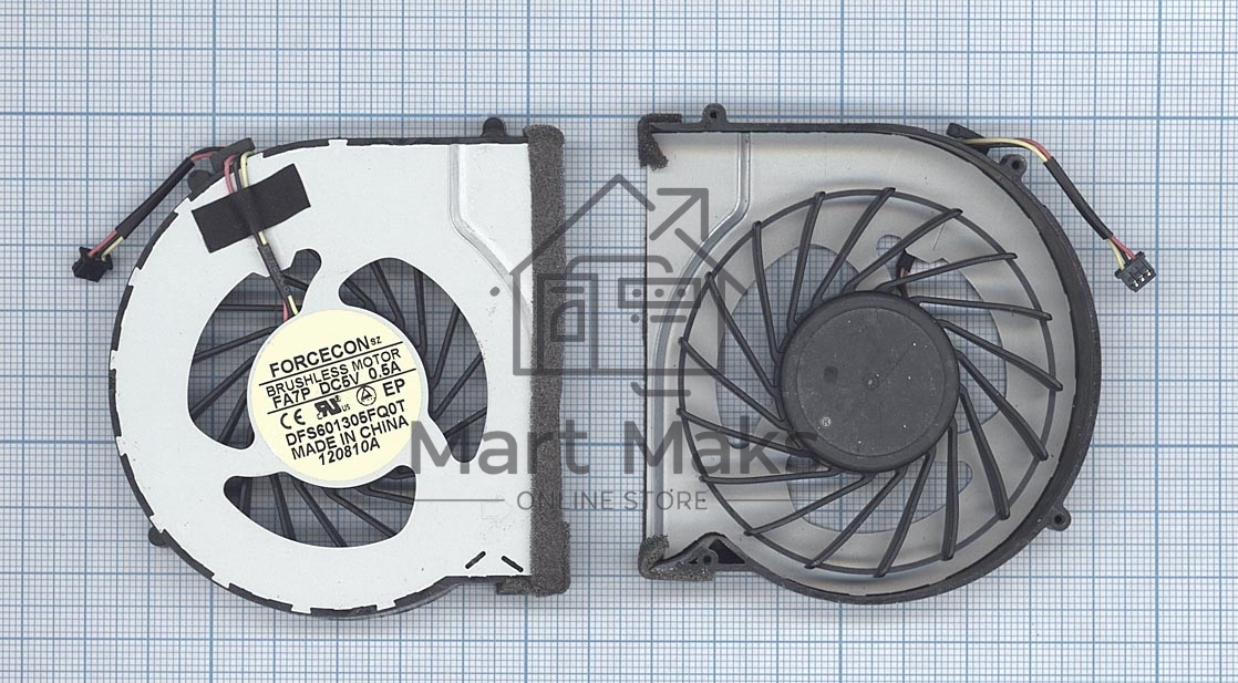 Вентилятор (кулер) для ноутбука HP Envy 17-1000 17-1100