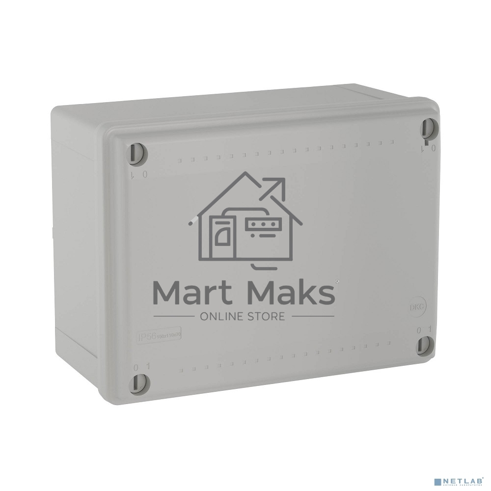 Коробка ответвит. с гладкими стенками. IP56. 150х110х70мм 54010 DKC