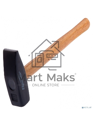 Молоток SPARTA слесарный,1000 г,квадратный боек, деревянная рукоятка 102185