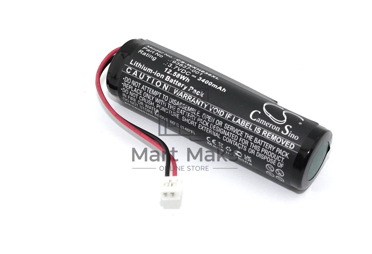 Аккумулятор CameronSino CS-WXH938XL для Wahl Cordless Magic Clip 3,7V 3400mAh Li-ion