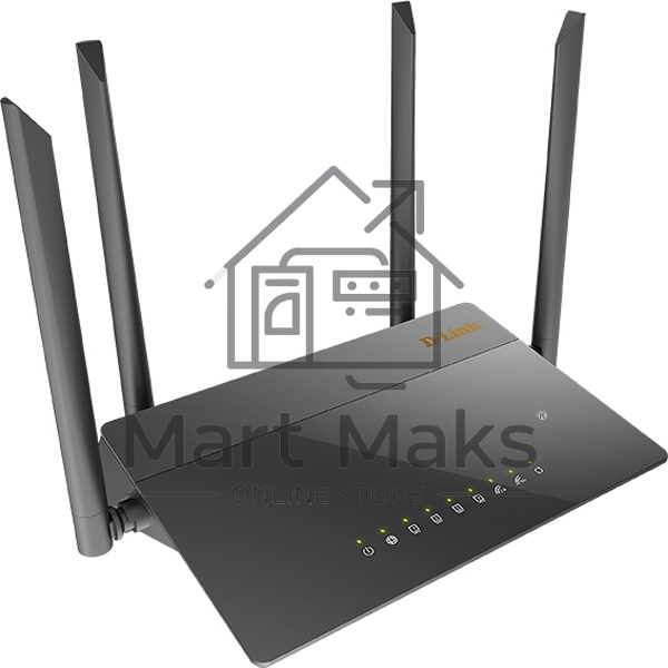 Маршрутизатор DIR-841/GF,DIR-841/GFRU AC1200 Wi-Fi Router, 1000Base-X SFP WAN, 4x100Base-TX LAN, 4x5dBi external antennas