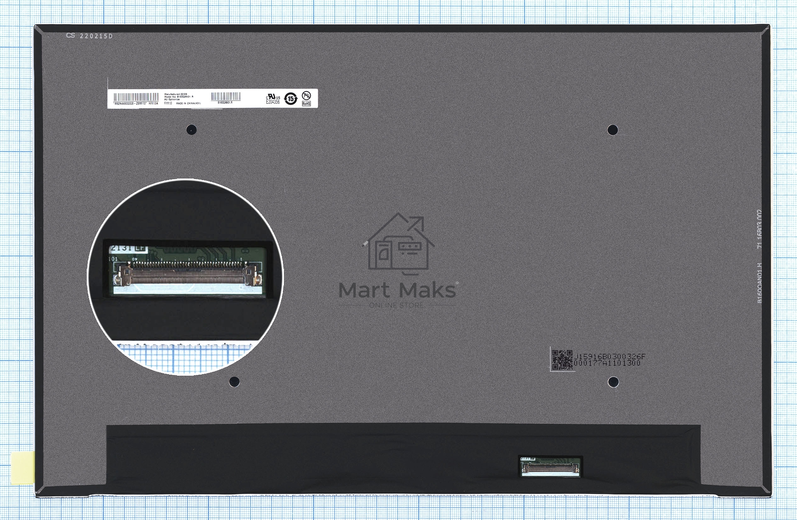 Матрица B160QAN01.R