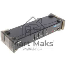 Переключатель ATEN KVM Switch CS1764A-AT-G 4-х портовый USB 2.0 DVI KVMP-переключатель (KVM Switch)