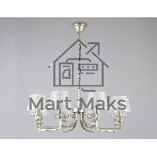 Люстра Ambrella light LH71217/8 CGD золото E14/8 max 40W D790*750