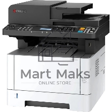 МФУ лазерное Kyocera ECOSYS MA4000x (Азия), P/C/S, ч/б лазерный, A4, 40 стр/мин, 1200x1200 dpi, 1024 Мб, USB 2.0, Network, лоток 250 л., Duplex, автопод., старт.тонер 3600 стр.