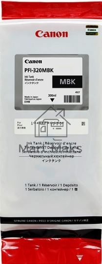 Картридж струйный Canon PFI-320 MBK 2889C001 черный матовый (300мл) для Canon Canon imagePROGRAF TM-200/205