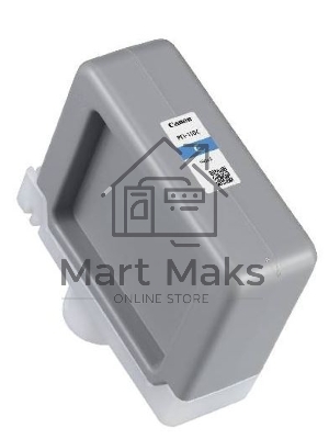 Картридж струйный Canon PFI-110 C 2365C001 голубой (160мл) для Canon TX-2000/TX-3000/TX-4000