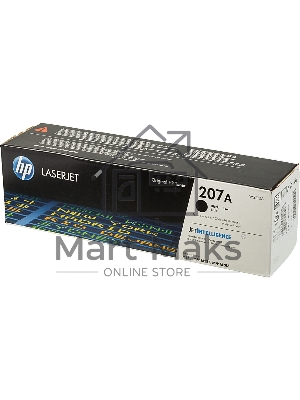 Картридж лазерный HP 207A черный (1350 стр)