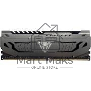 Оперативная память Patriot Viper Steel, DDR4, 8GB, 3000MHz, CL16, DIMM, с радиатором, черный