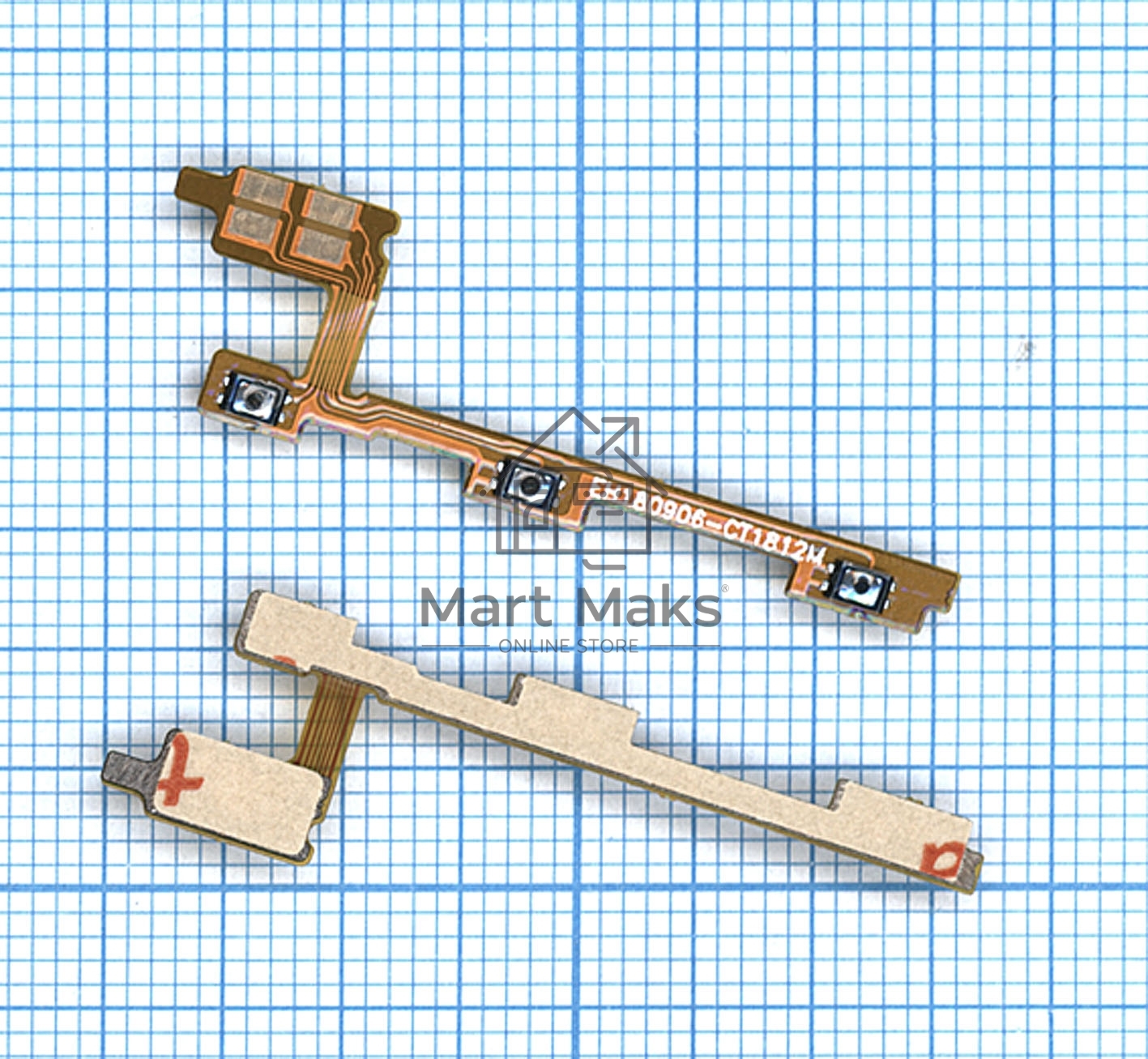 Шлейф кнопки включения и громкости для Huawei Honor 8X