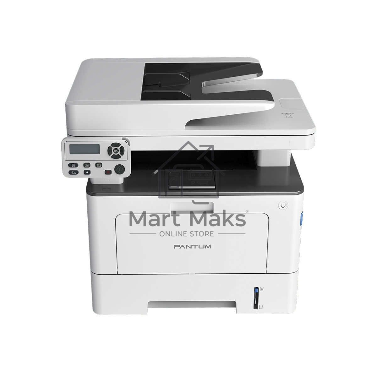 МФУ лазерный Pantum BM5100ADN, A4, ч/б, печ. до 40 стр/мин., скан. до 24 стр/мин., 1200 x 1200 dpi, USB, RJ-45