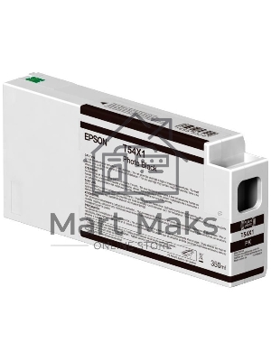 Картридж Epson C13T54X100 фото черный (350 мл.) для Epson SureColor SC-P6000/SC-P7000/SC-P8000/SC-P9000