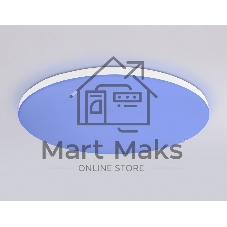 Умный светодиодный светильник FZ2002 WH белый IP54 25W 3000K-6500K+RGB Wi-Fi Алиса/Tuya/Smart Home/Alexa D370*55 (ПДУ ИК)