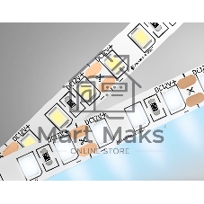Светодиодная лента GS1103 2835 120Led/ 9.6W m/ 12V IP20 6500K/ 5000*8*1.2mm (2 конт.)