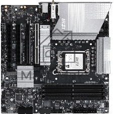 Материнская плата MSI PRO B860M-A WIFI6E, LGA1851, Intel B860, 4xDDR5, 4xSATA, 3xM.2 PCIe, 4xPCIe x16 (1x5.0 x16, 3x4.0), 1xHDMI, 1xDisplayPort, 1x 5Gb LAN, 6xUSB (2xUSB 2.0, 2xUSB 5Gbps Type-A, 1xUSB 5Gbps Type-C, 1xUSB 10Gbps Type-A), 3x3.5 мм, 7.1, mATX