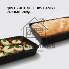 Форма для выпечки Rondell Loft Professional RDF-1510 прямоуг. 39.5x27.5x7.8см сталь черный