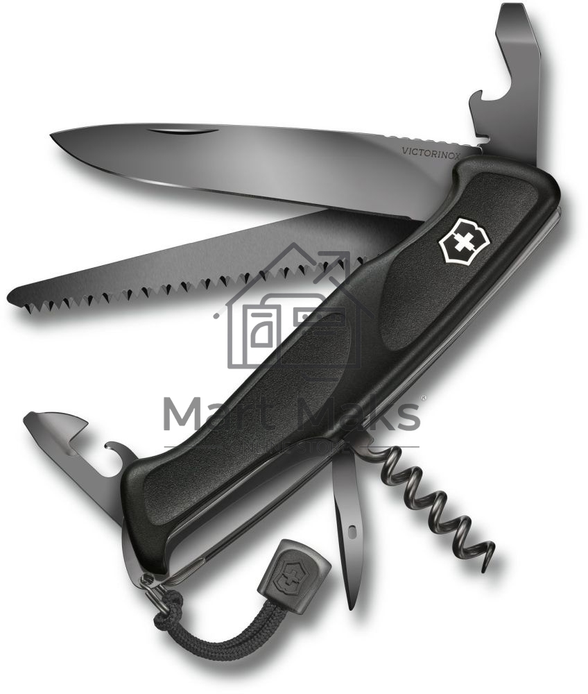 Нож перочинный Victorinox Onyx (0.9563.C31P) 130мм 12функц. черный подар.коробка