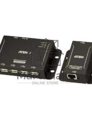Удлинитель по кабелю ATEN 4-Port USB 2.0 CAT 5 Extender (up to 50m)