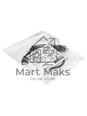 Кабель HDMI ExeGate EX-CC-HDMI-0.5 (19M/19M, 0,5м, v1.4b, позолоченные контакты)