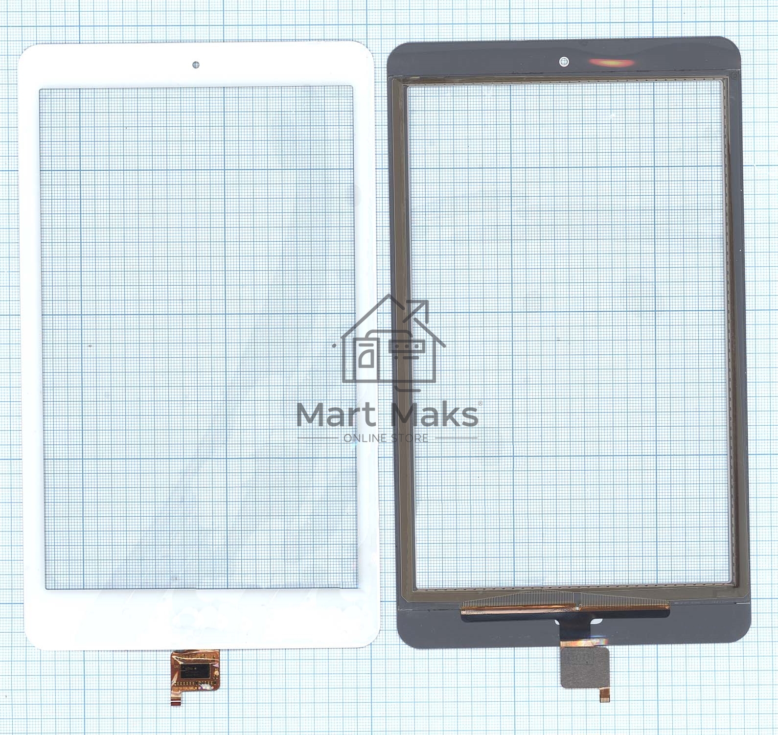 Сенсорное стекло (тачскрин) для Acer Iconia Tab A1-860. белое