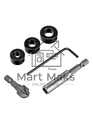 Набор сверл Matrix комб.,мет.1-6мм,бет.3-8мм,дер.3-8мм, перки,бит.30шт,адап.,голов.8шт,71пр., PRO
