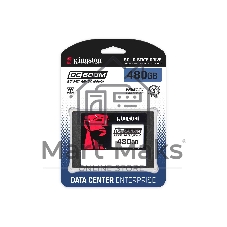 Накопитель SSD Kingston DC600M, 480Gb, SATA III, 2.5