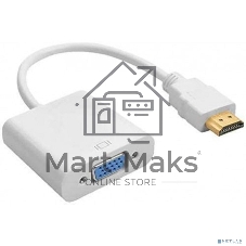 Переходник KS-is KS-315 Адаптер HDMI M в VGA F 
