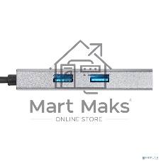 Адаптер VCOM CU459 Type-Cm --> RJ-45+2USB3.0(f) + PD100 Вт Alum Shell