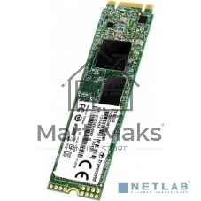 Накопитель SSD Transcend MTS830S, 256Gb, M.2 2280, SATA3, R/W 560/500