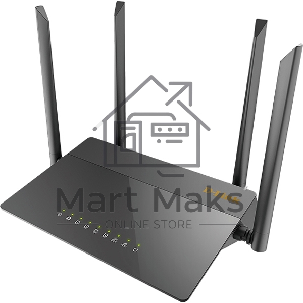 Маршрутизатор DIR-841/GF,DIR-841/GFRU AC1200 Wi-Fi Router, 1000Base-X SFP WAN, 4x100Base-TX LAN, 4x5dBi external antennas