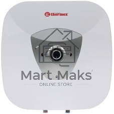 Водонагреватель электрический Thermex Pro H 30-O белый, накопительный, 30 л, 1,5 кВт, настенный, горизонтальный, бак с покрытием из биостеклофарфора, для установки над раковиной