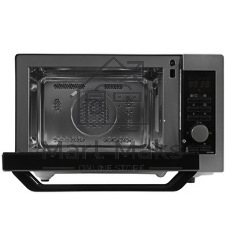 Микроволновая печь Panasonic NN-C69MSZPE нержавеющая сталь/черный, 30 л, 1000 Вт, переключатели - кнопки, поворотный механизм