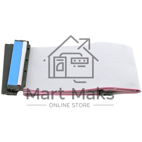 Шлейф IDE UDMA66/100/133 Cablexpert CC-EIDE/66, 2 устр., 80 жил, 48см, пакет