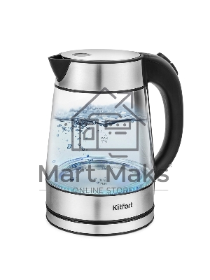 Чайник Kitfort КТ-6105 Мощность 1850–2200 Вт.Ёмкость 1,7 л.Режимы нагрева 100 °С