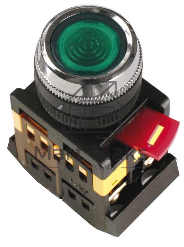 Кнопка ABLFS-22 зел. 1з+1р ИЭК BBT30-ABLFS-K06