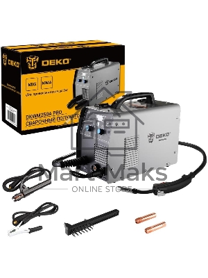 Сварочный полуавтомат Deko DKWM250A MIG-MAG/ММА 7кВт
