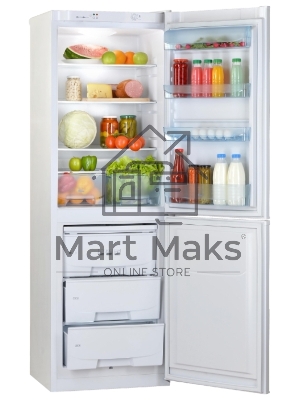 Холодильник Pozis RK-139 белый глянц. двухкамерный 188/97 л морозилка снизу