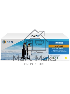 Картридж лазерный G&G GG-W2032A, 415A желтый (2100 стр.) для HP LJ M454/MFP M479