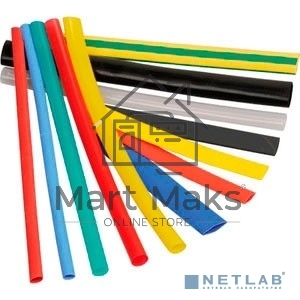 Трубка термоусадочная ТТУ 10/5 жел. 1м IEK UDRS-D10-1-K05