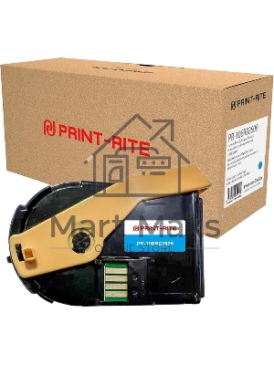 Картридж лазерный Print-Rite TFXAFWCPRA PR-106R02609 106R02609, голубой набор двойная упак. (9000стр.) для Xerox Phaser 7100