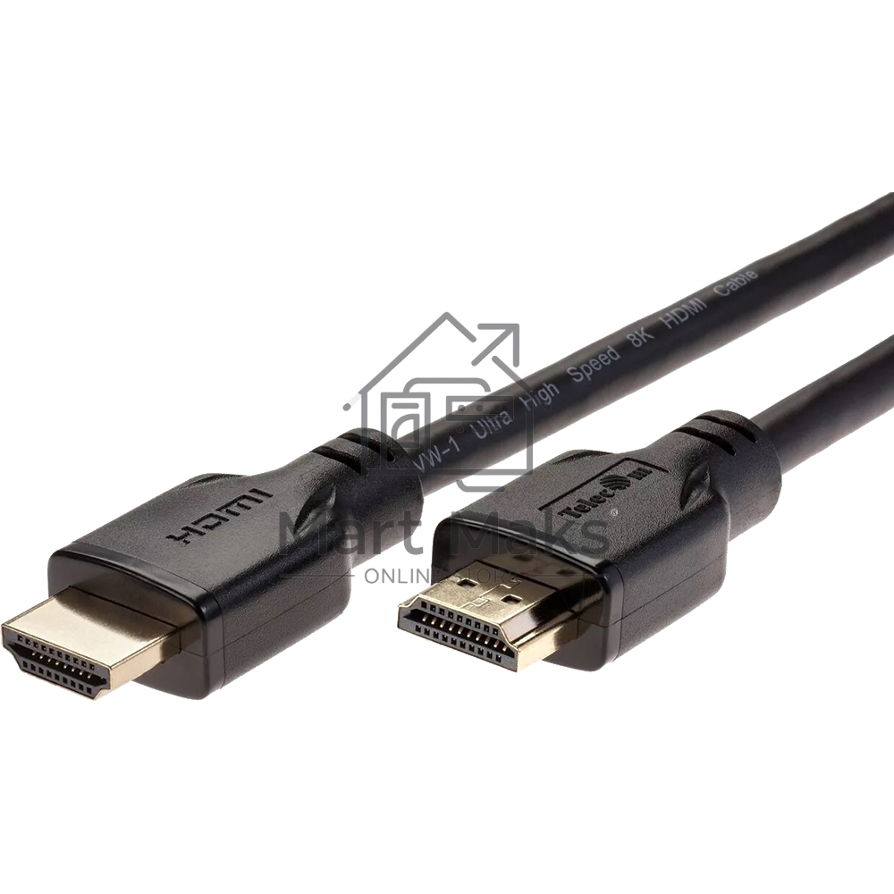 Кабель HDMI 19M/M,ver. 2.1, 8K@60 Hz 4.5m Telecom <TCG255-4.5M>
