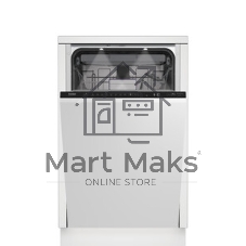 Встраиваемая посудомоечная машина Beko BDIS38120A, черный, 44.8 см, 11 компл., 45 дБ, класс A