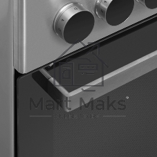 Плита электрическая Maunfeld MEC55CS08D серебристый, конфорок 4 шт, духовка 60 л, 50 см x 85 см x 60 см