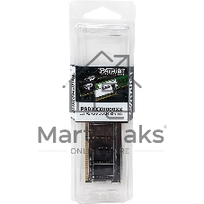 Оперативная память Patriot Signature, DDR4, 16GB (1x16 GB), 3200 MHz, CL22, SO-DIMM