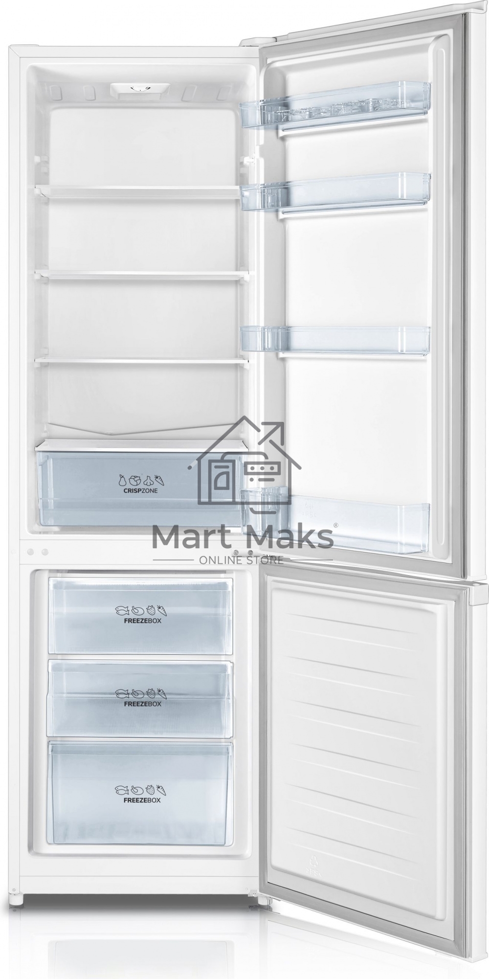Холодильник Gorenje RK4181PW4 белый двухкамерный 198/66л морозилка снизу, капельная система