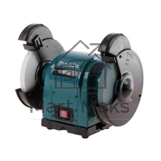 Точило Makita GB 801 Точило,550Вт,2850об\м,2круг205х15.88мм,20.5кг,кор 