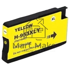 Картридж струйный NVPrint 953XLY (NV-F6U18AE) Yellow для HP OfficeJet Pro 7720, 7730, 7740, 8210, 8218, 8710, 8715, 8720, 8725, 8730 (1600 стр)