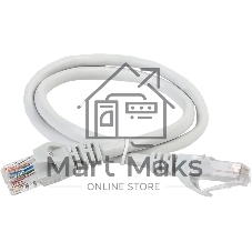 Коммутационный шнур (патч-корд) ITK PC01-C5EUL-05M, кат.5Е UTP, LSZH, 0,5м, серый