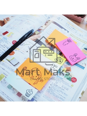 Блок самоклеящийся бумажный Stick`n 21161 51x76мм, 100 листов, 70 г/м2, неон, малиновый